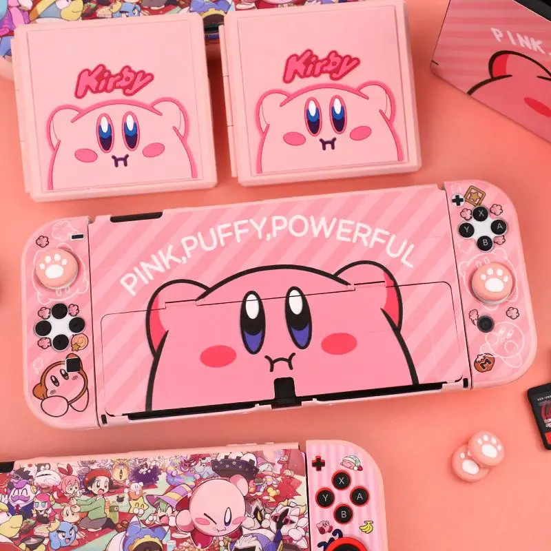 Kawaii Kirbys Cute Cartoon Switch Protective Case NS Anti-Fall Case Sticker OLED Silicone Protective Case Toys for Girls Gifts
Kawaii Kirbys Cute Cartoon Switch Protective Case NS Anti-Fall Case Sticker OLED Silicone Protective Case Toys for Girls Gifts