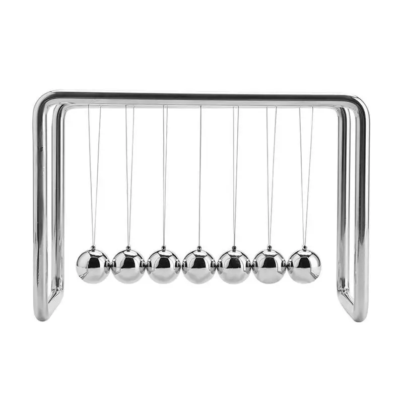 Newton's Cradle Antistress Toys Steel Balance Ball Pendulum Stress Reliever Juguetes Game Educational Toys for Children Hot Sale
Newton's Cradle Antistress Toys Steel Balance Ball Pendulum Stress Reliever Juguetes Game Educational Toys for Children Hot Sale