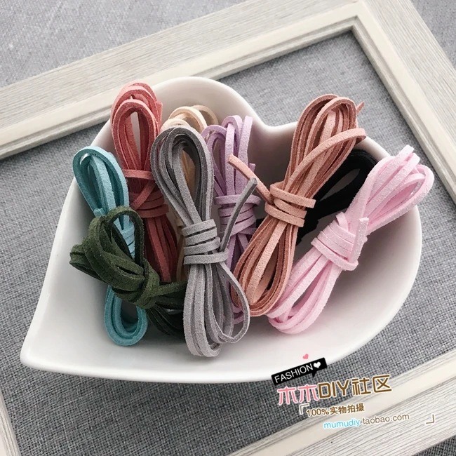 DIY Handmade DIY Hair Accessories Material 3mm Korean Velvet Belt 
DIY Handmade DIY Hair Accessories Material 3mm Korean Velvet Belt