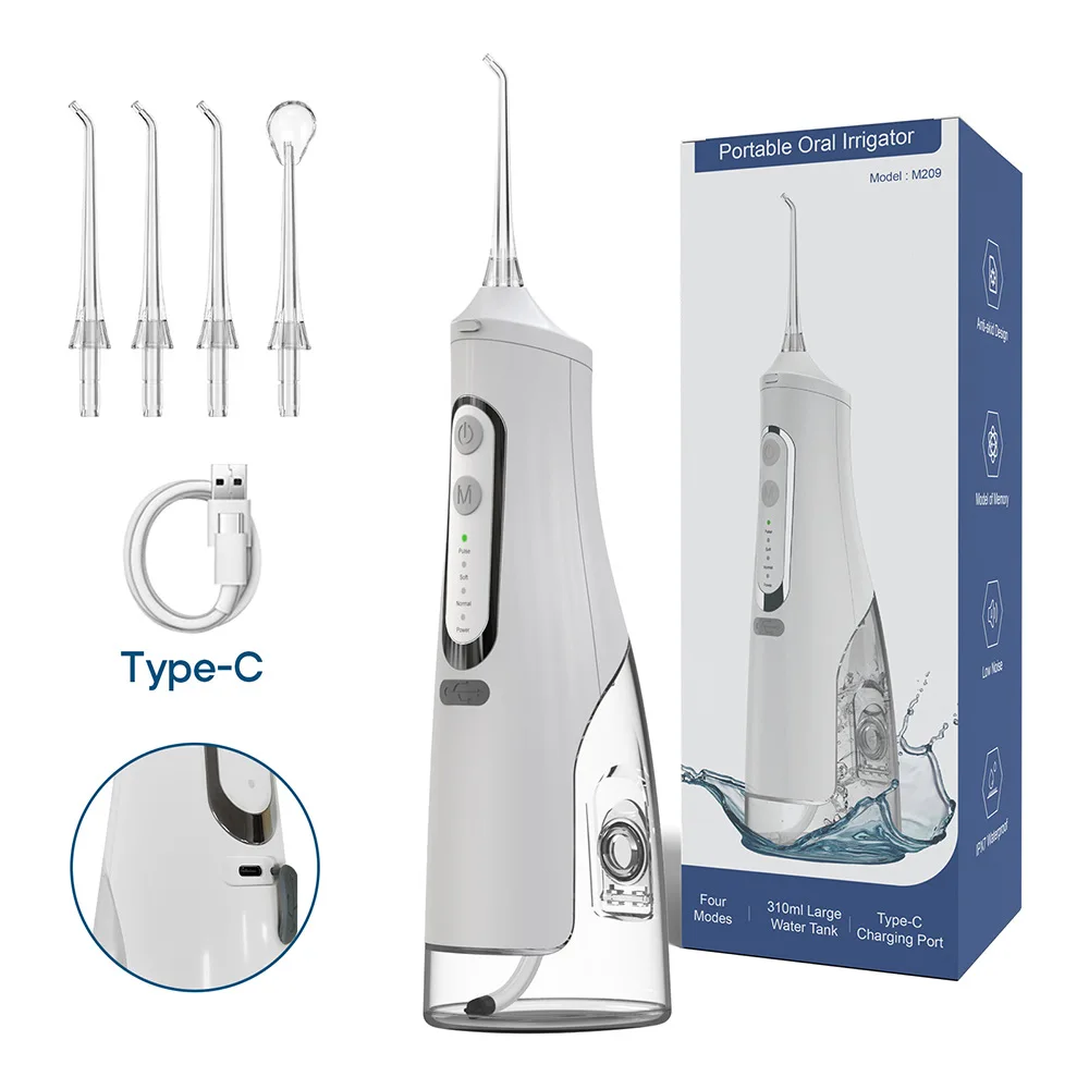 Professional Oral Irrigator Dental Water Flosser 300ML Capacity Cordless Portable Teeth Cleaner Water Jet Home Use
Professional Oral Irrigator Dental Water Flosser 300ML Capacity Cordless Portable Teeth Cleaner Water Jet Home Use