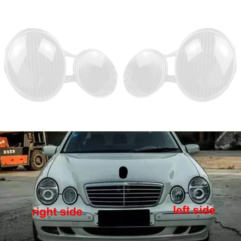 1Pair Car Headlight Shell Lamp Shade Transparent Lens Cover Headlight Cover For Benz 2000-2003 W210 E200 E240 E320 E430
1Pair Car Headlight Shell Lamp Shade Transparent Lens Cover Headlight Cover For Benz 2000-2003 W210 E200 E240 E320 E430