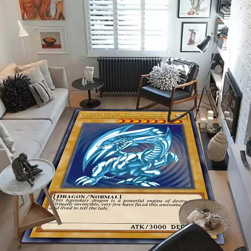 Yu-Gi-Oh MONSTER CARD Carpets and Rug Classic Cartoon Carpet Floor Mat Living Room Bedroom Decorate Large Area Carpet Kids Room
Yu-Gi-Oh MONSTER CARD Carpets and Rug Classic Cartoon Carpet Floor Mat Living Room Bedroom Decorate Large Area Carpet Kids Room