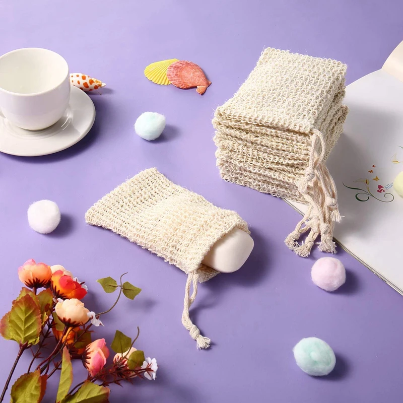 Shower Bath Ramie Soap Bag Natural Ramie Soap Bag Exfoliating Soap Saver Pouch Holder 24Pcs
Shower Bath Ramie Soap Bag Natural Ramie Soap Bag Exfoliating Soap Saver Pouch Holder 24Pcs