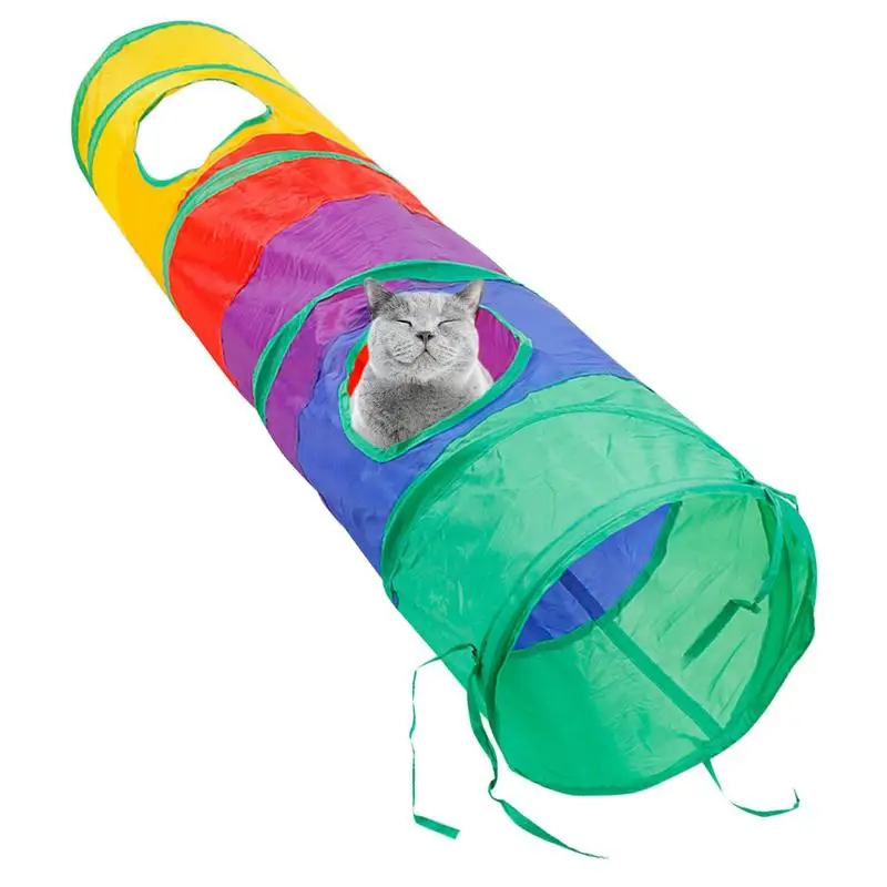 Rainbow Tunnel For Cats Collapsible Pet Toys Play Tunnels For Cats Portable Pet Supplies Cat Toys For Hiding Hunting And
Rainbow Tunnel For Cats Collapsible Pet Toys Play Tunnels For Cats Portable Pet Supplies Cat Toys For Hiding Hunting And