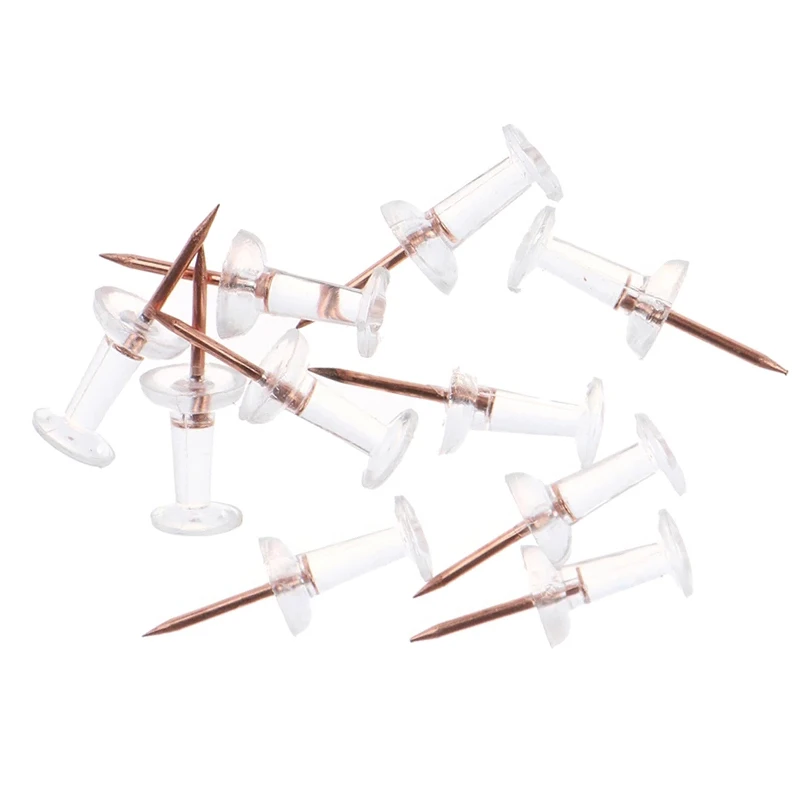 100pcs/lot Transparent Thumbtack Board Pins Push Pins Fit for Wall Tacks Fixing Schedules Papers Drawing Thumb Pins 
100pcs/lot Transparent Thumbtack Board Pins Push Pins Fit for Wall Tacks Fixing Schedules Papers Drawing Thumb Pins