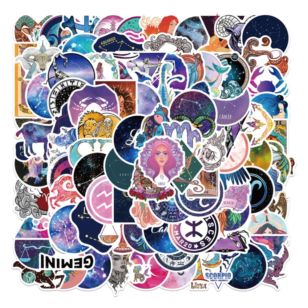 10/50/100PCS Cartoon Constellation Stickers Galaxy Sticker For Waterproof Skateboard Guitar Suitcase Laptop Graffiti Kids Toy
10/50/100PCS Cartoon Constellation Stickers Galaxy Sticker For Waterproof Skateboard Guitar Suitcase Laptop Graffiti Kids Toy