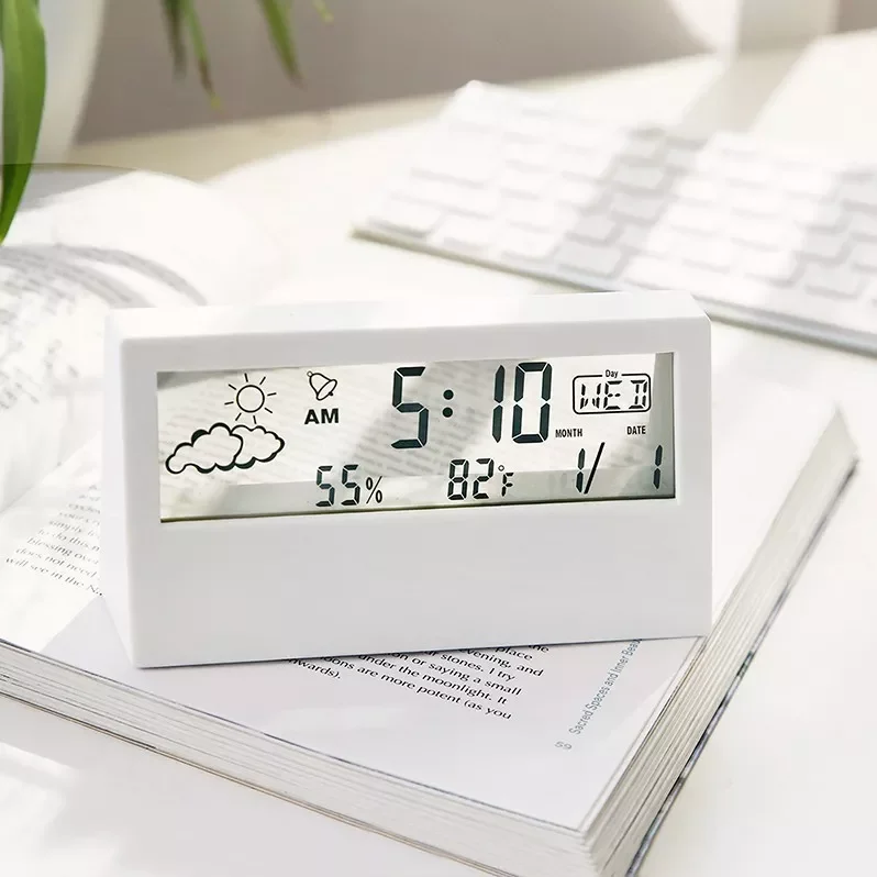 1PCs Hot Sale LED Digital Alarm Clock Backlight Snooze Mute Calendar Desktop Electronic Table Clocks Simple Desktop Clock
1PCs Hot Sale LED Digital Alarm Clock Backlight Snooze Mute Calendar Desktop Electronic Table Clocks Simple Desktop Clock