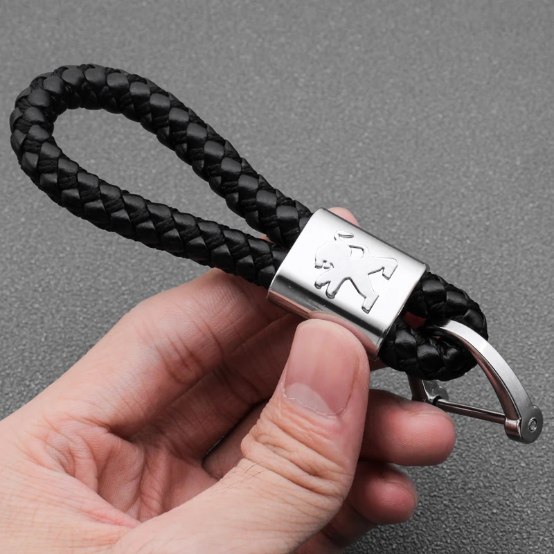 1pcs Car Metal Emblem Black Rope Weave Keychain KeyRing For Peugeot 206 207 208 307 308 407 508 2008 3008 5008 107 108 306 2022
1pcs Car Metal Emblem Black Rope Weave Keychain KeyRing For Peugeot 206 207 208 307 308 407 508 2008 3008 5008 107 108 306 2022