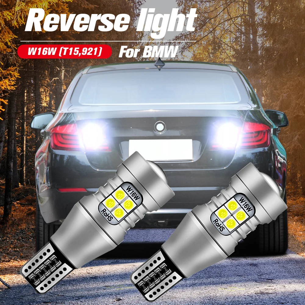 2pcs LED Reverse Light Blub Backup Lamp W16W T15 921 Canbus No Error For BMW E81 E87 E88 E82 E90 E92 E91 2005-2012 1 3 Series
2pcs LED Reverse Light Blub Backup Lamp W16W T15 921 Canbus No Error For BMW E81 E87 E88 E82 E90 E92 E91 2005-2012 1 3 Series