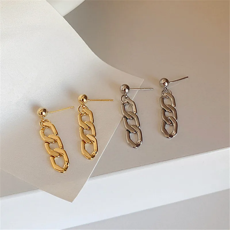 S925 Needle Metal Chain Punk Stud Earrings for Women New Bohemia Minimalism Tassel Earring jewelry Accessories
S925 Needle Metal Chain Punk Stud Earrings for Women New Bohemia Minimalism Tassel Earring jewelry Accessories