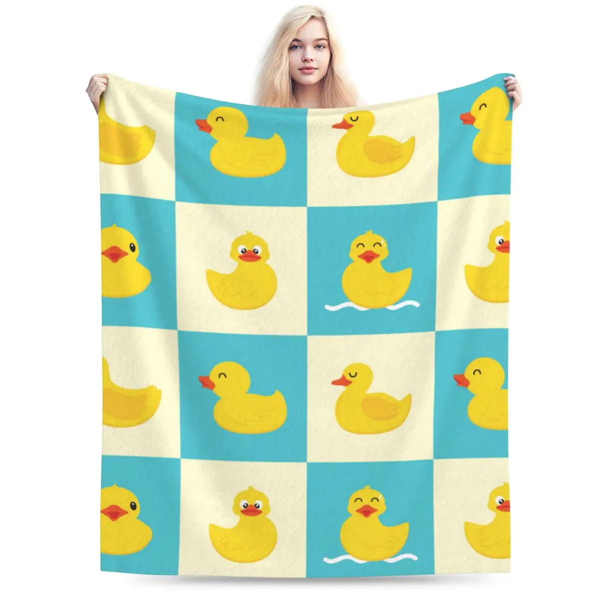 Cute Little Yellow Duck Soft Flannel Throw Blanket for Couch Bed Sofa Cover Blanket Warm Blankets Travel Blanket
Cute Little Yellow Duck Soft Flannel Throw Blanket for Couch Bed Sofa Cover Blanket Warm Blankets Travel Blanket