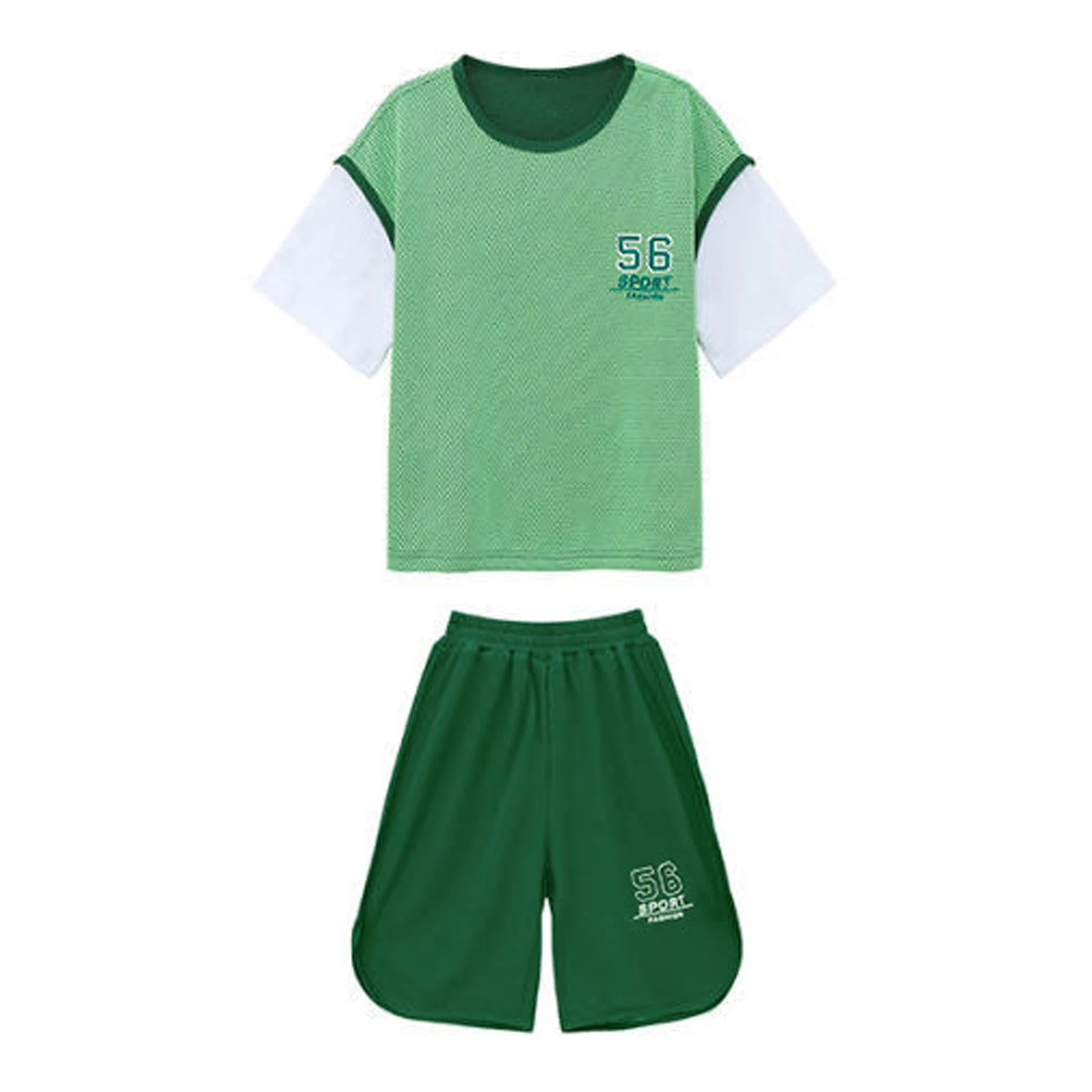 Kids Boys Short Sleeve T-shirt Shorts Running Set Tracksuit Casual Outfit Quick Dry Breathable Sport Suits Basketball Sportswear
Kids Boys Short Sleeve T-shirt Shorts Running Set Tracksuit Casual Outfit Quick Dry Breathable Sport Suits Basketball Sportswear
