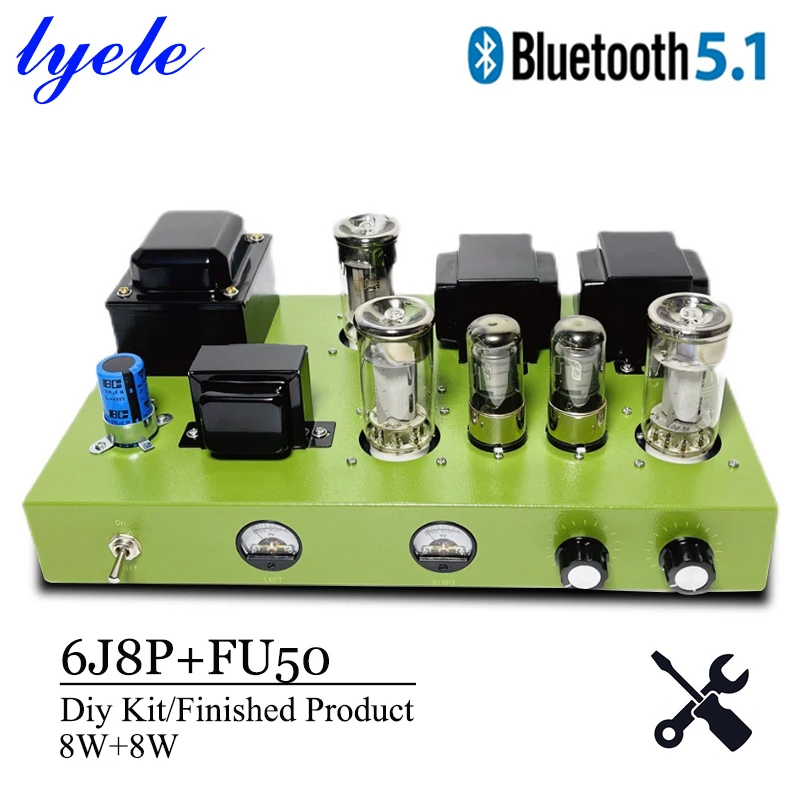 Lyele Audio Fu50 Vacuum Tube Amplifier Diy Kit Hifi Class A Sound Amplifier High Power 8w*2 Bluetooth 5.1 Vu Meter High End Amp
Lyele Audio Fu50 Vacuum Tube Amplifier Diy Kit Hifi Class A Sound Amplifier High Power 8w*2 Bluetooth 5.1 Vu Meter High End Amp