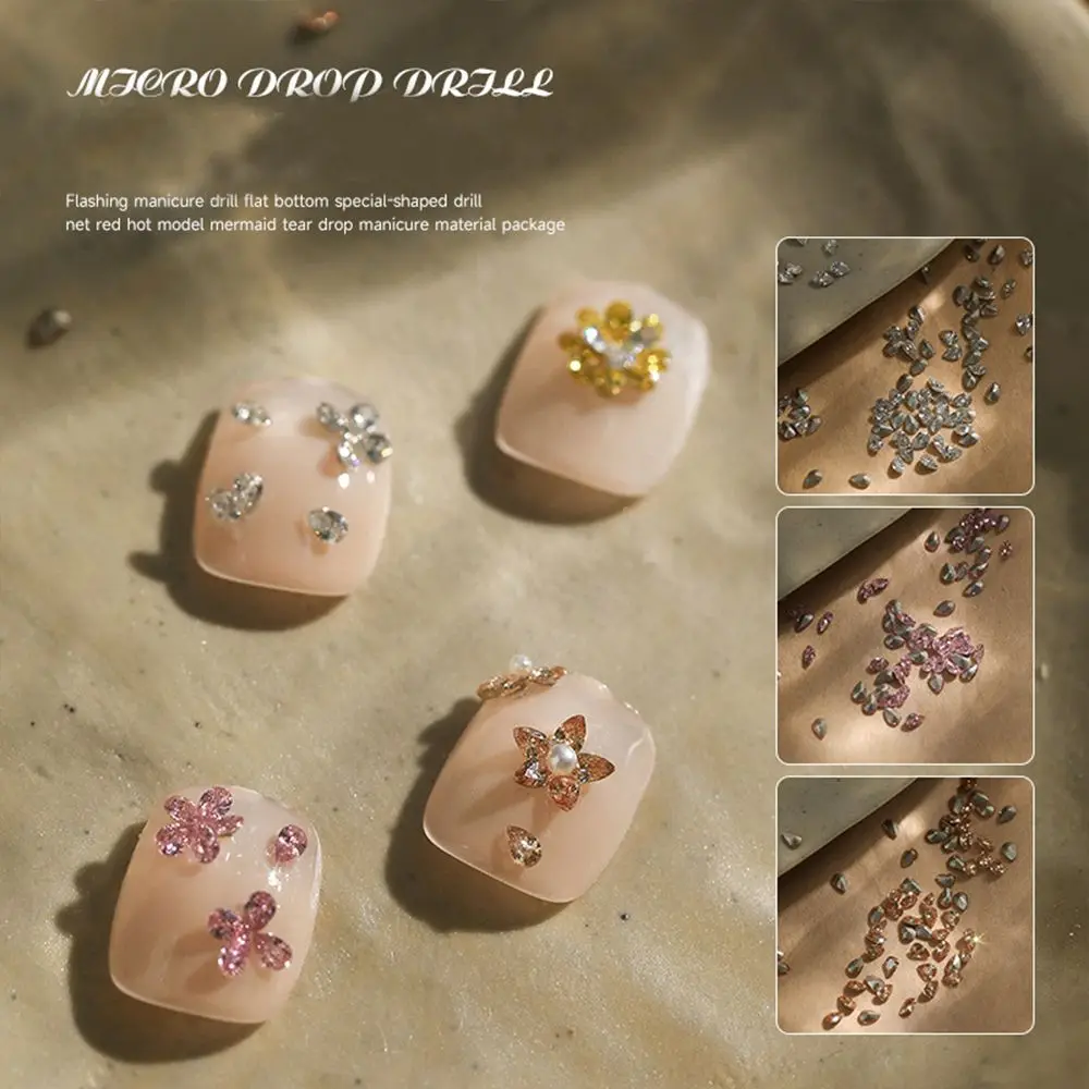 Pointed Bottom Nail Art Charms Nail Salon Manicuring Jewelry 3D Nail Ornaments Nail Rhinestone Nail Art Decoration
Pointed Bottom Nail Art Charms Nail Salon Manicuring Jewelry 3D Nail Ornaments Nail Rhinestone Nail Art Decoration