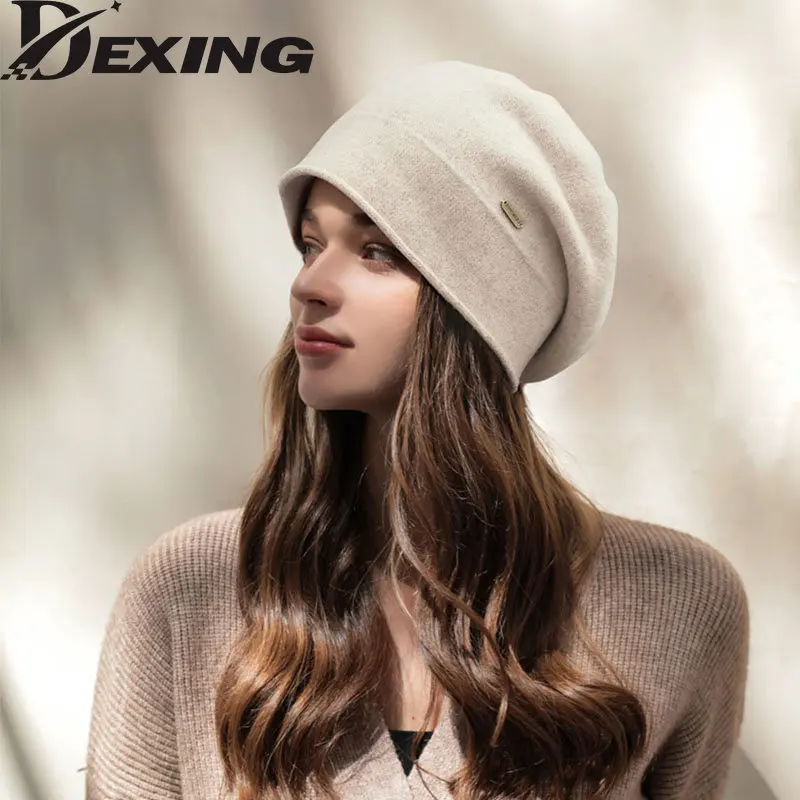 2022 Cashmere Beanies Winter Hat for Women Wool Warm Soft Skullies Beanie Lady Elegant Ear Protection Cap Bonnet Wholesale
2022 Cashmere Beanies Winter Hat for Women Wool Warm Soft Skullies Beanie Lady Elegant Ear Protection Cap Bonnet Wholesale