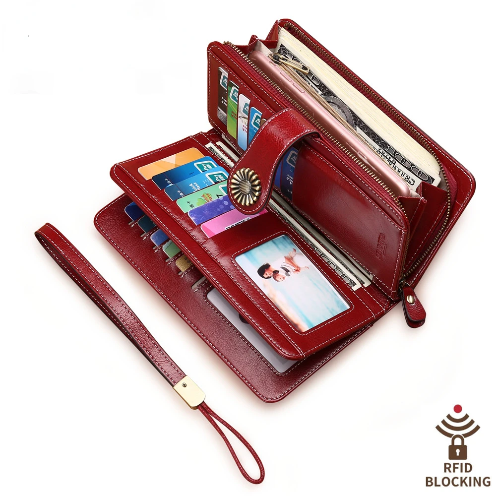 2022 High Quality Gift RFID wallet female long zipper leather Lady wallet large capacity handbag Baibilun
2022 High Quality Gift RFID wallet female long zipper leather Lady wallet large capacity handbag Baibilun