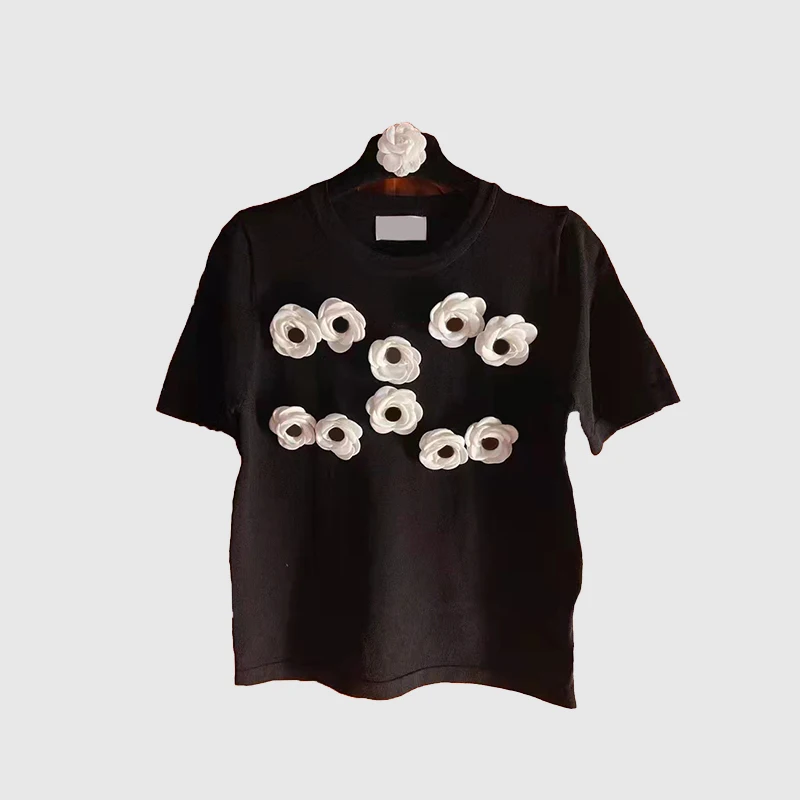 Summer 2022 New Casual Women's Crew Neck Inlaid Pattern Short Sleeve T Shirt Ladies Top Clothes Style Great for Fun and Travel!
Summer 2022 New Casual Women's Crew Neck Inlaid Pattern Short Sleeve T Shirt Ladies Top Clothes Style Great for Fun and Travel!