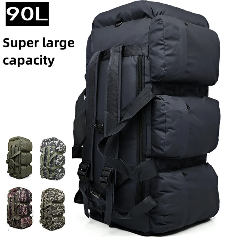 Large Luggage Camping Bag Army Backpack Men's Outdoor Travel Shoulder Hiking Trekking Trip Tourist Military Tactical Bags
Large Luggage Camping Bag Army Backpack Men's Outdoor Travel Shoulder Hiking Trekking Trip Tourist Military Tactical Bags