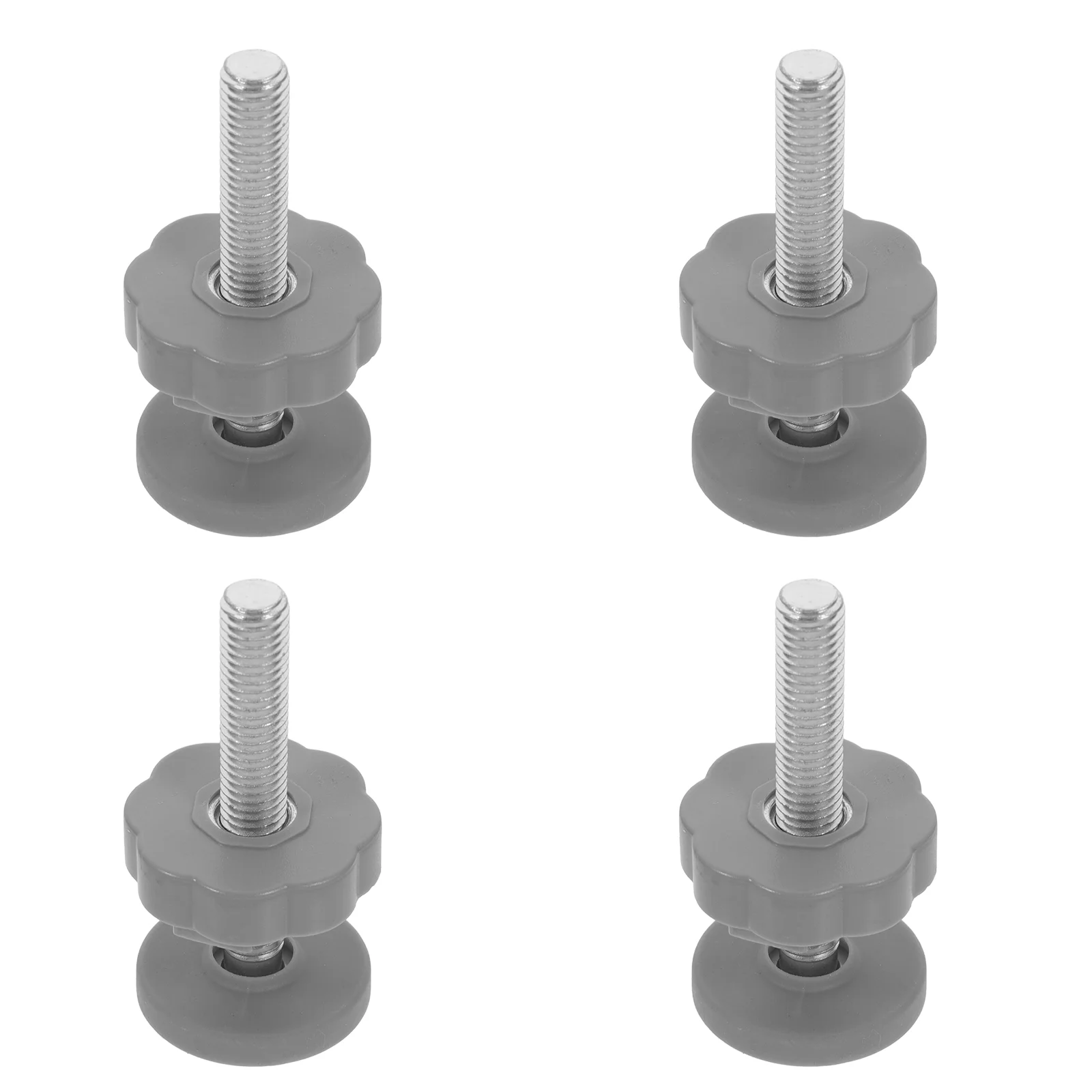 4 Pcs Child Door Wall-mounted Safety Screw Baby Bolts Pvc Lagging Steel Core Gate