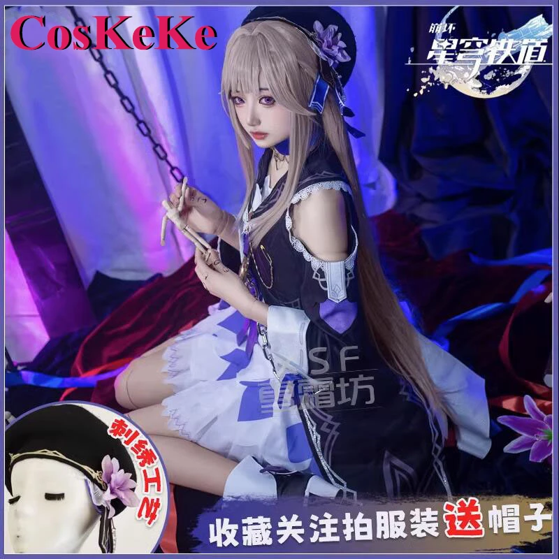 CosKeKe Herta Cosplay Anime Game Honkai: Star Rail Costume Fashion Sweet Uniform Dress Women Halloween Party Role Play Clothing
CosKeKe Herta Cosplay Anime Game Honkai: Star Rail Costume Fashion Sweet Uniform Dress Women Halloween Party Role Play Clothing