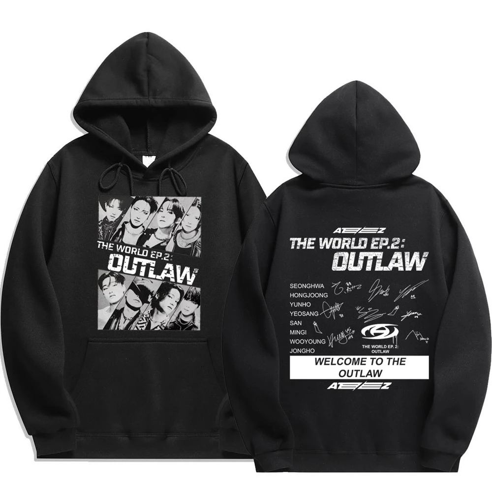 Y2K Women's Sweatshirt Harajuku Casual Brushed Long Sleeve Oversized Hoodie Couple Winter Pullover Top KPOP Ateez Printed Hoodie
Y2K Women's Sweatshirt Harajuku Casual Brushed Long Sleeve Oversized Hoodie Couple Winter Pullover Top KPOP Ateez Printed Hoodie