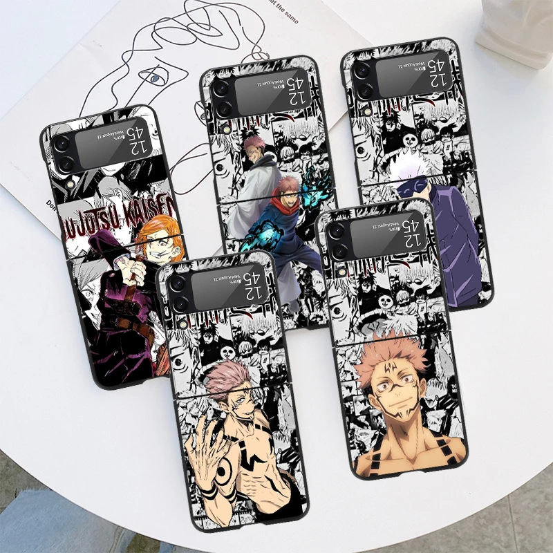 Phone Case For Samsung Galaxy Z Flip 4 3 5G Hard Cover Z Flip3 Flip4 Black fundas zflip3 zflip4 Coque Jujutsu Kaisen Comics Capa
Phone Case For Samsung Galaxy Z Flip 4 3 5G Hard Cover Z Flip3 Flip4 Black fundas zflip3 zflip4 Coque Jujutsu Kaisen Comics Capa
