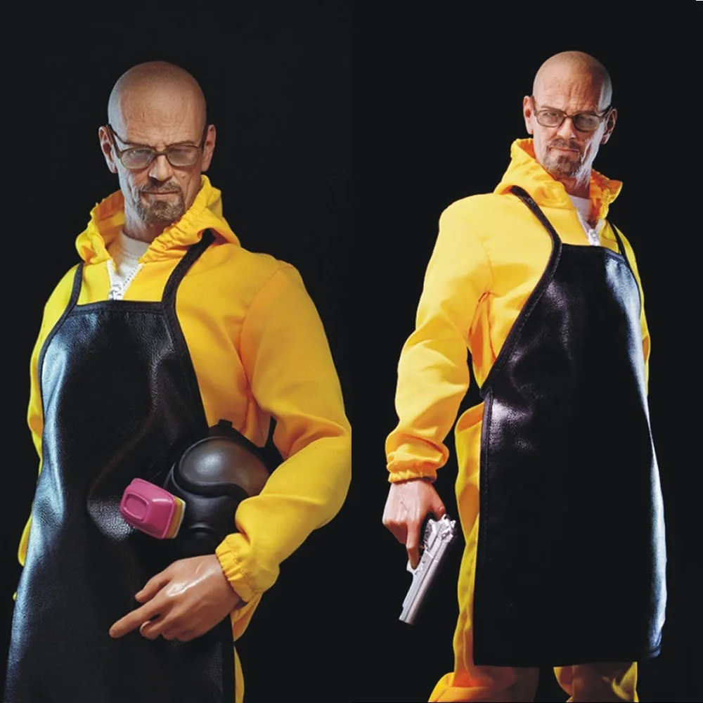 

WOLFKING WK201401 1/6 Scale Soldier Collective Dolls Old White Heisenberg Breaking Bad Fans Gifts Full Set 12" Action Figure