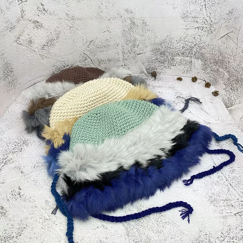 Autumn Winter Warm Plush Knitting Hats Fashion Women Girls Colorful Faux Fur Plush Warm Hats Outdoor Casual Caps Accessories
Autumn Winter Warm Plush Knitting Hats Fashion Women Girls Colorful Faux Fur Plush Warm Hats Outdoor Casual Caps Accessories