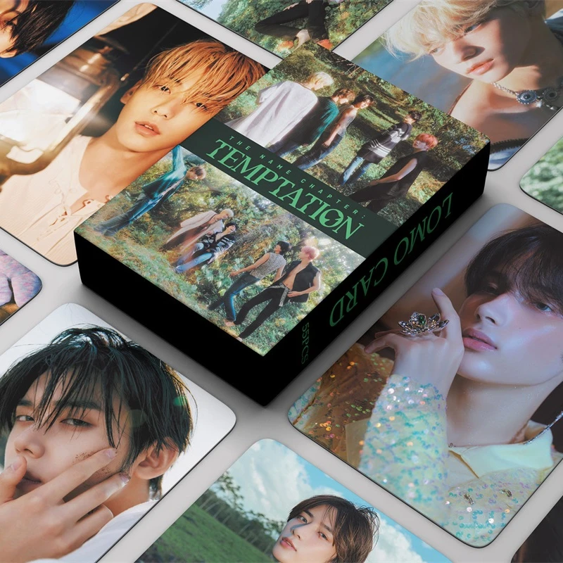 10/25/55PCS Kpop T Lomo Cards Korean Stationery School Supplies Temptation Album Idol Fans Photocards Children's Gifts for Kids
10/25/55PCS Kpop T Lomo Cards Korean Stationery School Supplies Temptation Album Idol Fans Photocards Children's Gifts for Kids