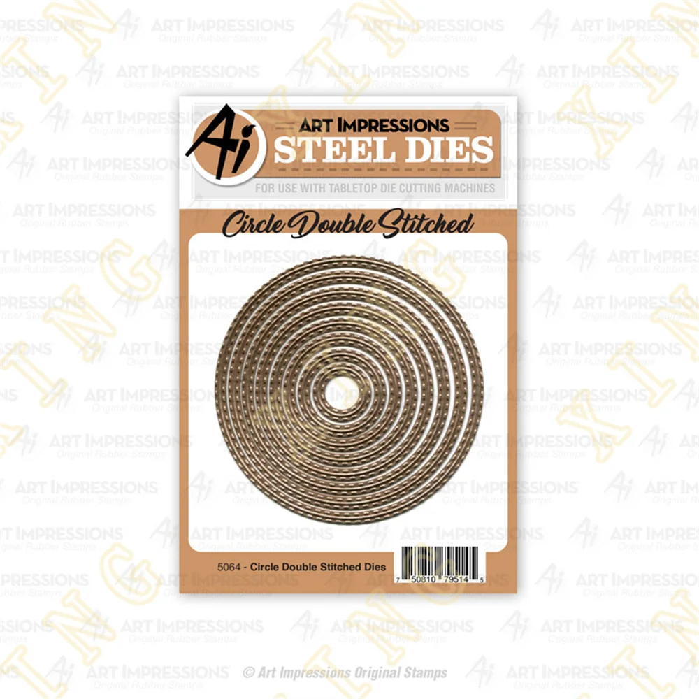 Circle Double Stitched Metal Cutting Die Scrapbook Embossed Paper Card Album Craft Template Cut Die Stencils 2022 New Arrival
Circle Double Stitched Metal Cutting Die Scrapbook Embossed Paper Card Album Craft Template Cut Die Stencils 2022 New Arrival