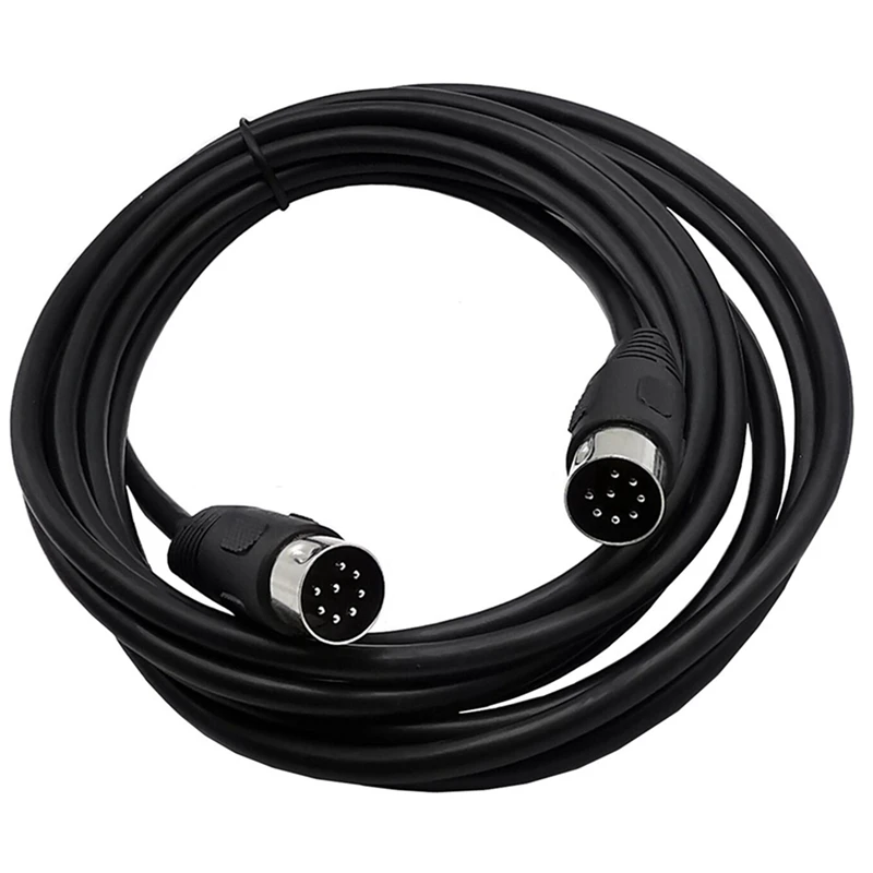 2X 8 Pin Din Male To Male Speaker Audio Cable Adapter For Surveillance Automotive Computers Television Precision 5M
2X 8 Pin Din Male To Male Speaker Audio Cable Adapter For Surveillance Automotive Computers Television Precision 5M