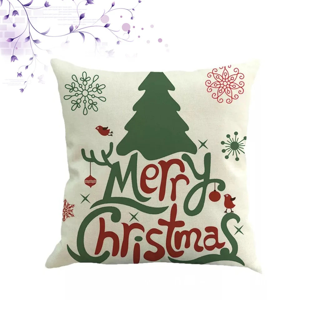 1 pc Throw Pillow Cover Christmas Theme Decorative Cartoon Pillow Case Pillowslip for Sofa Bed Chair Home
1 pc Throw Pillow Cover Christmas Theme Decorative Cartoon Pillow Case Pillowslip for Sofa Bed Chair Home