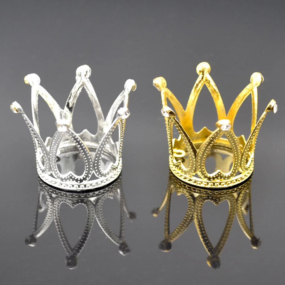 1PC Tiara Gold Crown Cake Topper Decoration Decorative Elegant Wedding Cake Princess Birthday Decoratio Party Supplies
1PC Tiara Gold Crown Cake Topper Decoration Decorative Elegant Wedding Cake Princess Birthday Decoratio Party Supplies