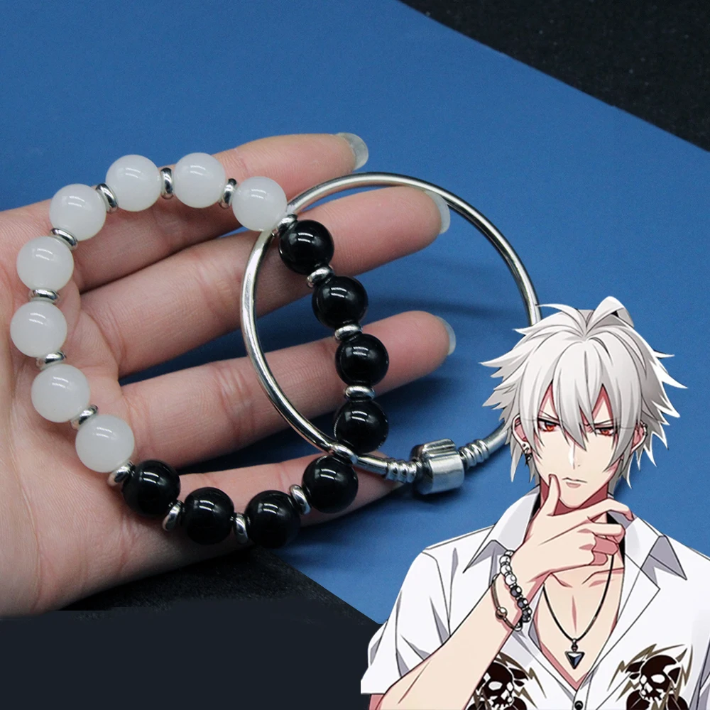 Fashion Men Beads Bracelets Anime Hypnosis Mic Aohitsugi Samatoki Bangle Rap Battle RDB Mr.HC Pulsera Cosplay Props Jewelry Gift
Fashion Men Beads Bracelets Anime Hypnosis Mic Aohitsugi Samatoki Bangle Rap Battle RDB Mr.HC Pulsera Cosplay Props Jewelry Gift