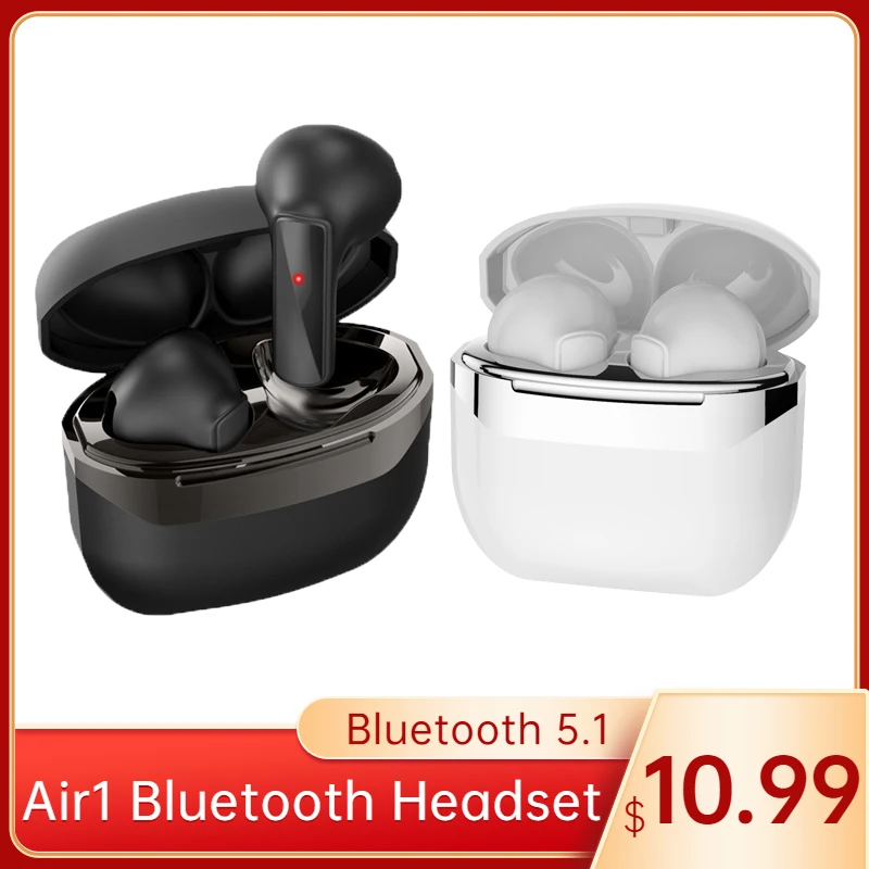 Беспроводные наушники Air1 TWS Bluetooth 5,1, настоящая стереогарнитура для спортивных игр, наушники-вкладыши с сенсорным управлением и микрофоном для IOS
Беспроводные наушники Air1 TWS Bluetooth 5,1, настоящая стереогарнитура для спортивных игр, наушники-вкладыши с сенсорным управлением и микрофоном для IOS