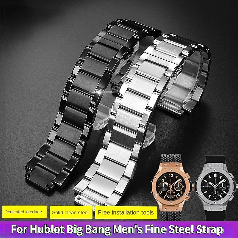 Ремешок из нержавеющей стали высокого качества для Hublot Big Bang Classic Fusion Yubo для мужчин и женщин, браслет для часов из тонкой стали
Ремешок из нержавеющей стали высокого качества для Hublot Big Bang Classic Fusion Yubo для мужчин и женщин, браслет для часов из тонкой стали