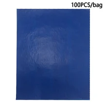 100pcs Tracing Copy Reusable Transfer Fabric Drawing One Side Cross Stitch Colorful Carbon Paper Craft A4 Embroidery Home Office