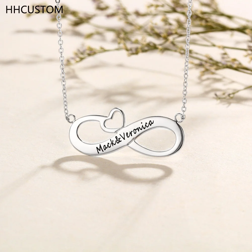 HHCUSTOM Custom Infinity Name Necklace Personality Stainless Syeel Letter Nameplate Pendant Choker For Women Jewelry Best Gift
HHCUSTOM Custom Infinity Name Necklace Personality Stainless Syeel Letter Nameplate Pendant Choker For Women Jewelry Best Gift