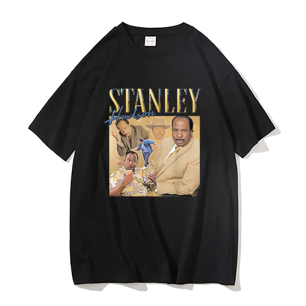 Homage Stanley Hudson Graphic Tshirt Men's Vintage Short Sleeve T-shirts Man Fun Tees Men Women Korean Fashion Oversized T Shirt
Homage Stanley Hudson Graphic Tshirt Men's Vintage Short Sleeve T-shirts Man Fun Tees Men Women Korean Fashion Oversized T Shirt
