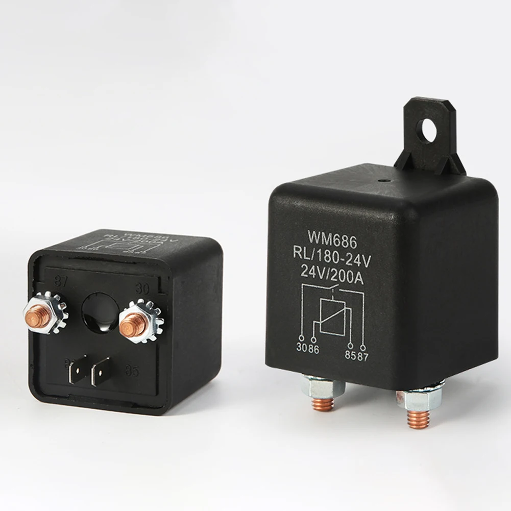 4Pin Over 200A 24V Dual Battery Isolator Relay Start On/Off Car Power Switch High Current 24V Relay 200A Automotive Relay
4Pin Over 200A 24V Dual Battery Isolator Relay Start On/Off Car Power Switch High Current 24V Relay 200A Automotive Relay