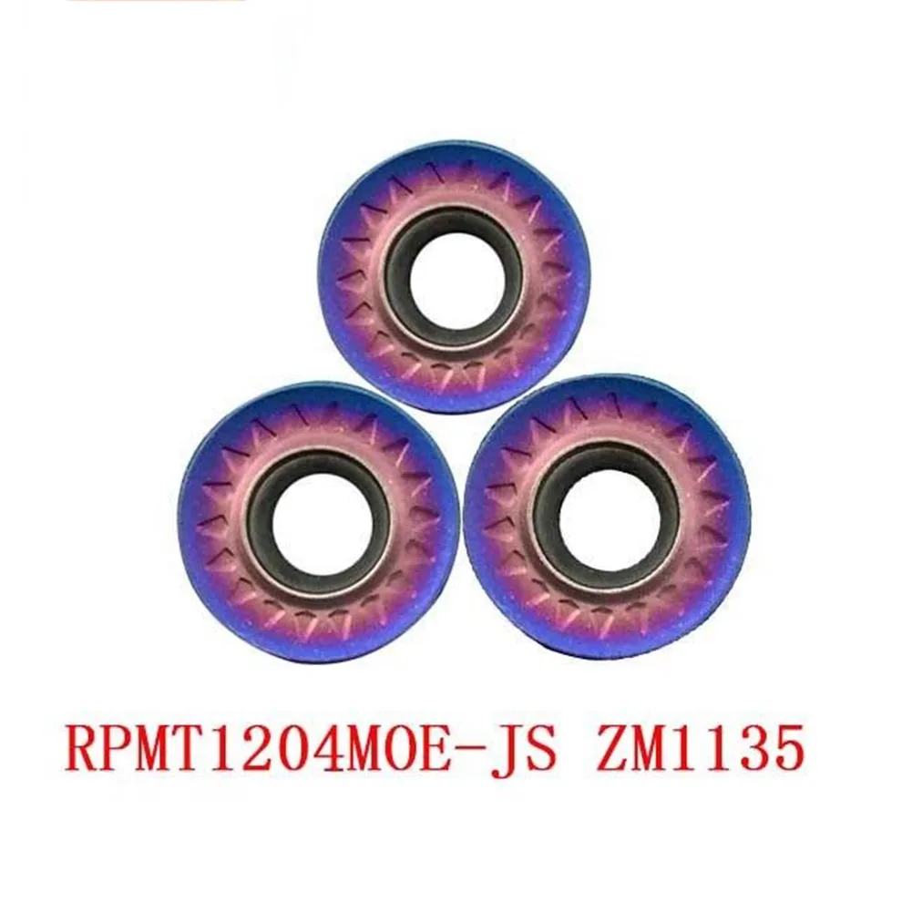 10pcs RPMT1204MOE-JS ZM1135 Carbide Insert Milling Cutter Inserts Machining EMR Milling Cutter Inserts Lathe Tools Finishing
10pcs RPMT1204MOE-JS ZM1135 Carbide Insert Milling Cutter Inserts Machining EMR Milling Cutter Inserts Lathe Tools Finishing