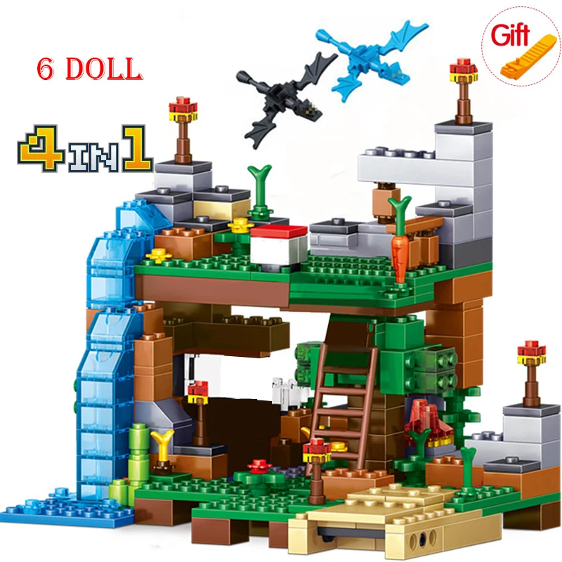 2022 NEW Compatible My World Minecraftinglys Building Blocks Village City Tree House Waterfall Warhorse Bricks Toys For Children
2022 NEW Compatible My World Minecraftinglys Building Blocks Village City Tree House Waterfall Warhorse Bricks Toys For Children