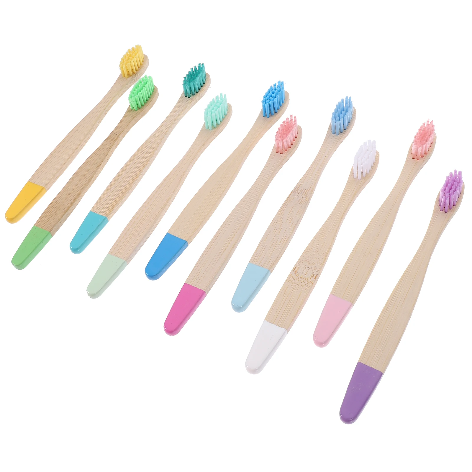 10pcs Bamboo Toothbrush Bristles Biodegradable Plastic-Free Toothbrushes Cylindrical Low Carbon Eco Bamboo Handle Brush
10pcs Bamboo Toothbrush Bristles Biodegradable Plastic-Free Toothbrushes Cylindrical Low Carbon Eco Bamboo Handle Brush