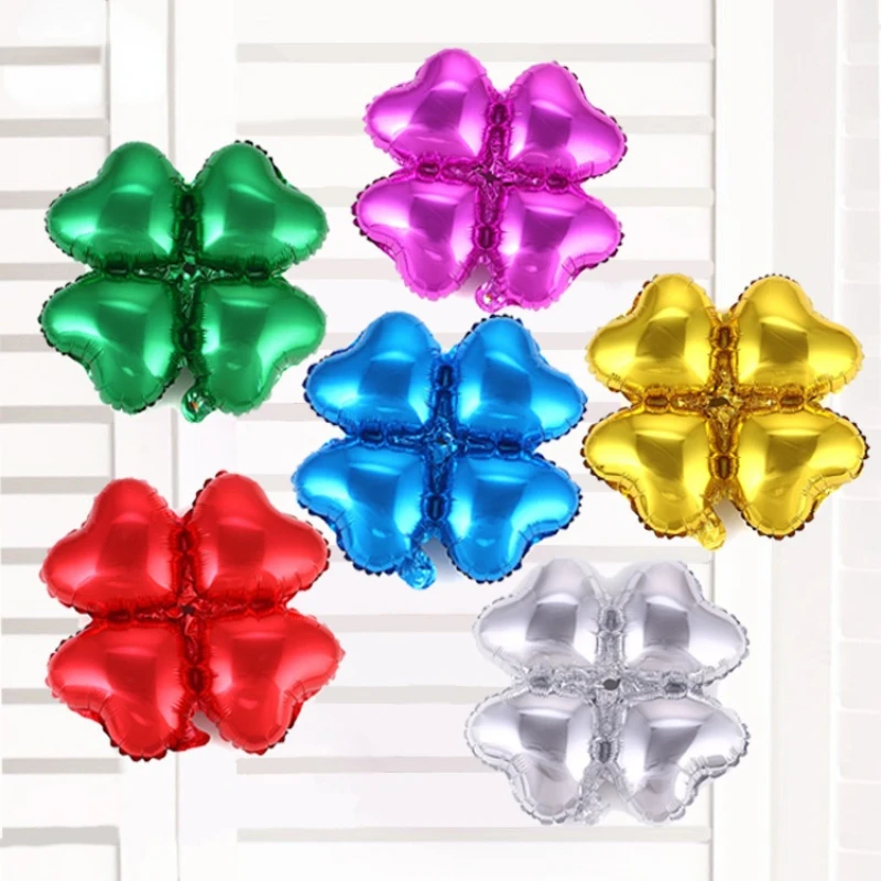 18inch Heart-shaped Four-leaf Clover Arched Foil Balloon Opening Celebration Wedding Birthday Party Decoration Balloon Gold
18inch Heart-shaped Four-leaf Clover Arched Foil Balloon Opening Celebration Wedding Birthday Party Decoration Balloon Gold