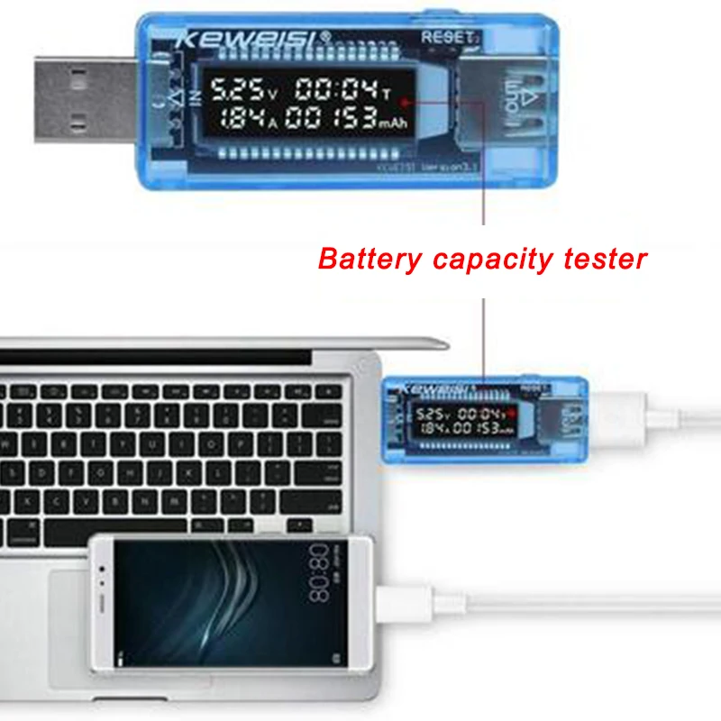 Battery Tester Voltmeter Ammeter Power Capacity Voltage Capacity Tester One Piece Smart Charger Capacity Mobile Power Tester
Battery Tester Voltmeter Ammeter Power Capacity Voltage Capacity Tester One Piece Smart Charger Capacity Mobile Power Tester