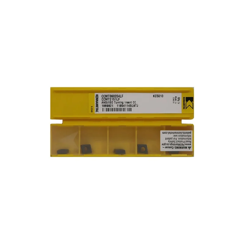 Kennametal 100% оригинал CCMT CCMT09T308LF CCMT09T304LF CCMT060204LF CCMT060202LF KC5010 карбидные Токарные Вставки средней черновой обработки
Kennametal 100% оригинал CCMT CCMT09T308LF CCMT09T304LF CCMT060204LF CCMT060202LF KC5010 карбидные Токарные Вставки средней черновой обработки