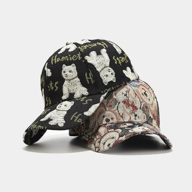 Women's Hats Baseball Caps Cute Cartoon Pattern Peaked Hat Sun Hat Retro Fashion Summer Hats for Women Men Designer Visors Hat
Women's Hats Baseball Caps Cute Cartoon Pattern Peaked Hat Sun Hat Retro Fashion Summer Hats for Women Men Designer Visors Hat