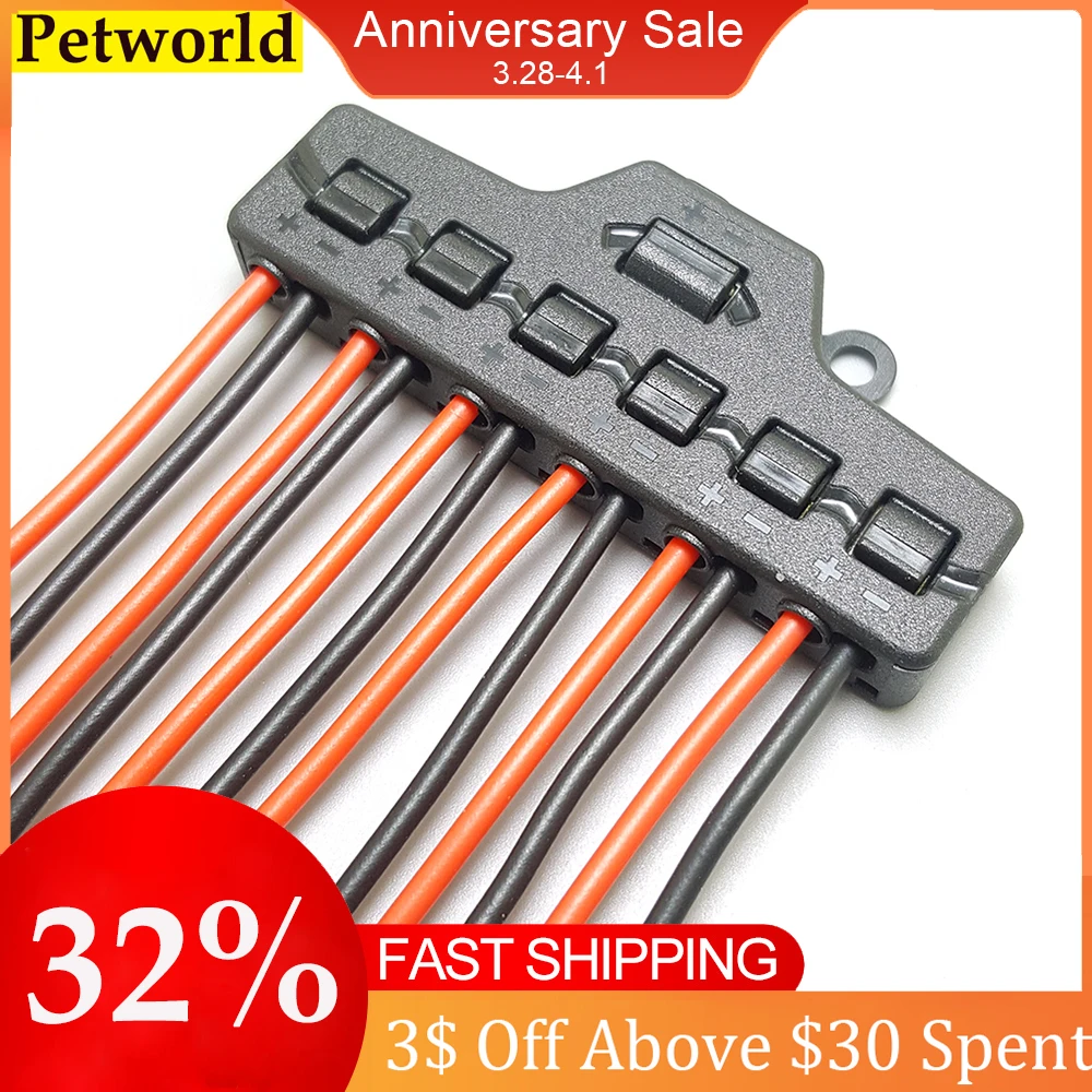 2pcs/lot Port Sharing Box 3/6 Ports Distribution Railway Train Layout Parallel Connector Line Connection Terminal Splitter
2pcs/lot Port Sharing Box 3/6 Ports Distribution Railway Train Layout Parallel Connector Line Connection Terminal Splitter