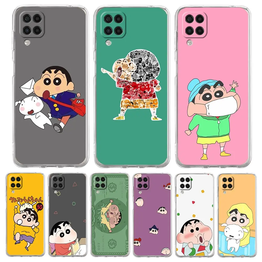 Crayon Shin-chan Cute Anime Clear Phone Case For Samsung Galaxy A51 A71 A21S A12 A11 A31 A41 A52S A32 A01 A03S A13 A22 5G Cover
Crayon Shin-chan Cute Anime Clear Phone Case For Samsung Galaxy A51 A71 A21S A12 A11 A31 A41 A52S A32 A01 A03S A13 A22 5G Cover