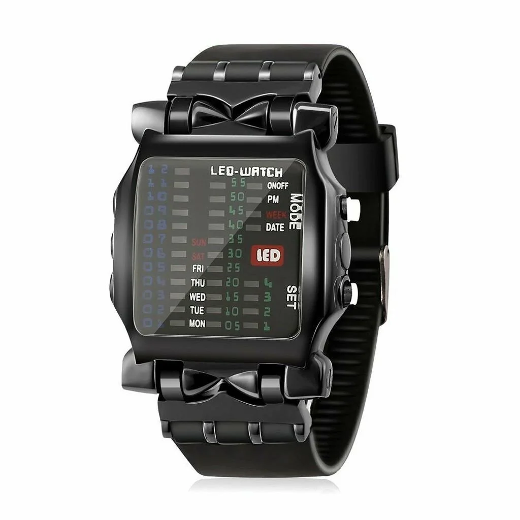 Smart Watchs For Men's Women Luxury Square Style Cool Colorful LED Digital Sports Binary Wrist Black Hd Smartwatch For Xiaomi
Smart Watchs For Men's Women Luxury Square Style Cool Colorful LED Digital Sports Binary Wrist Black Hd Smartwatch For Xiaomi